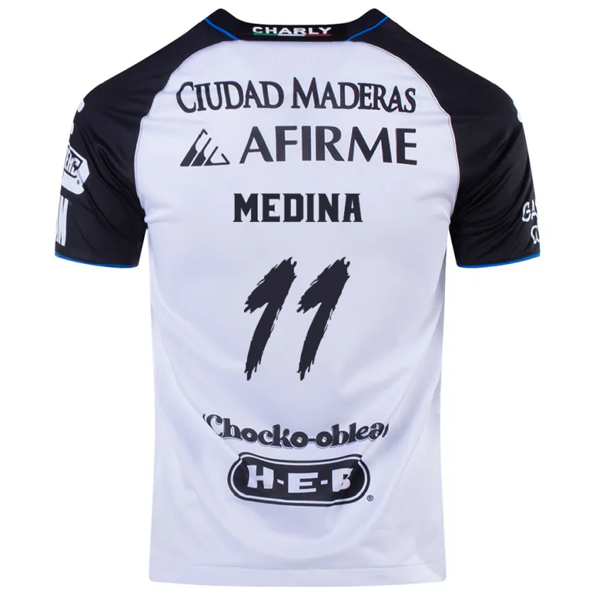 Danxen Hombre Camiseta Alan Medina #11 Azul Negro 1ª Equipación 2024/25 La Camisa México