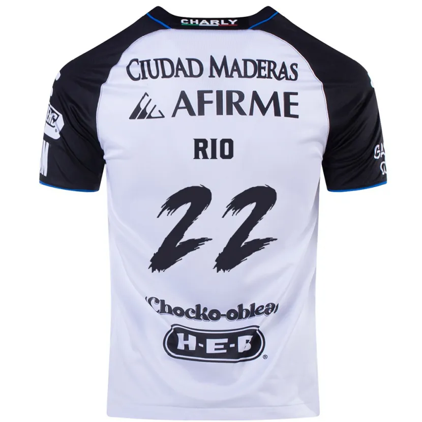 Danxen Hombre Camiseta Martín Rio #22 Azul Negro 1ª Equipación 2024/25 La Camisa México