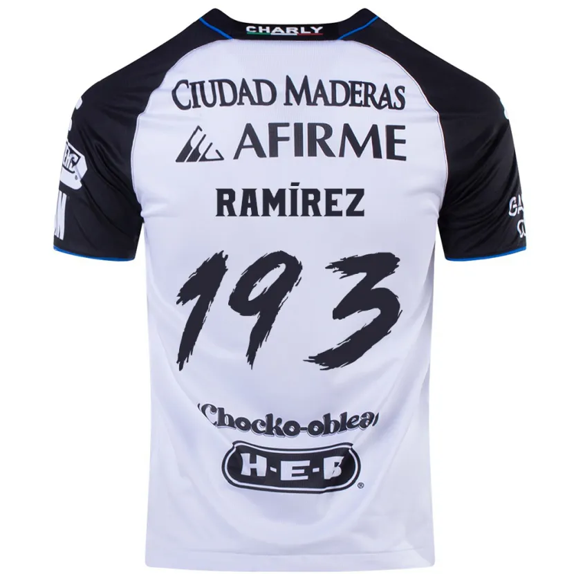 Danxen Hombre Camiseta Ángel Ramírez #193 Azul Negro 1ª Equipación 2024/25 La Camisa México