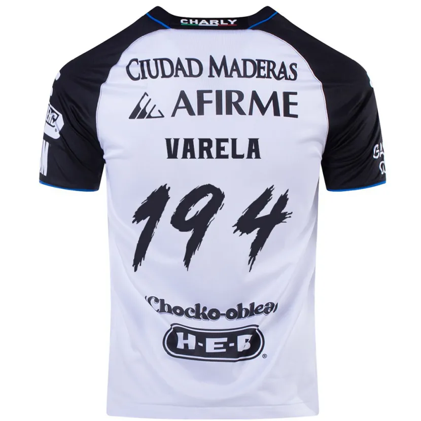 Danxen Hombre Camiseta José Varela #194 Azul Negro 1ª Equipación 2024/25 La Camisa México