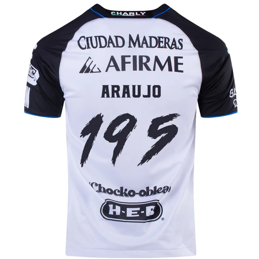 Danxen Hombre Camiseta Diego Araujo #195 Azul Negro 1ª Equipación 2024/25 La Camisa México