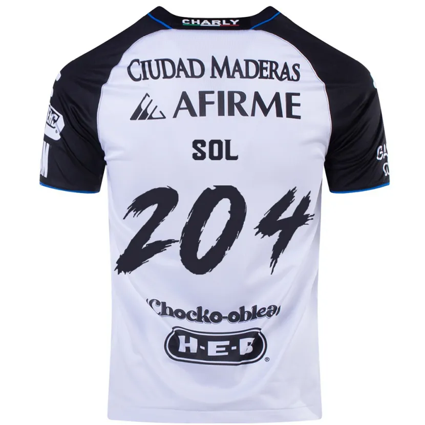 Danxen Hombre Camiseta Martín Sol #204 Azul Negro 1ª Equipación 2024/25 La Camisa México