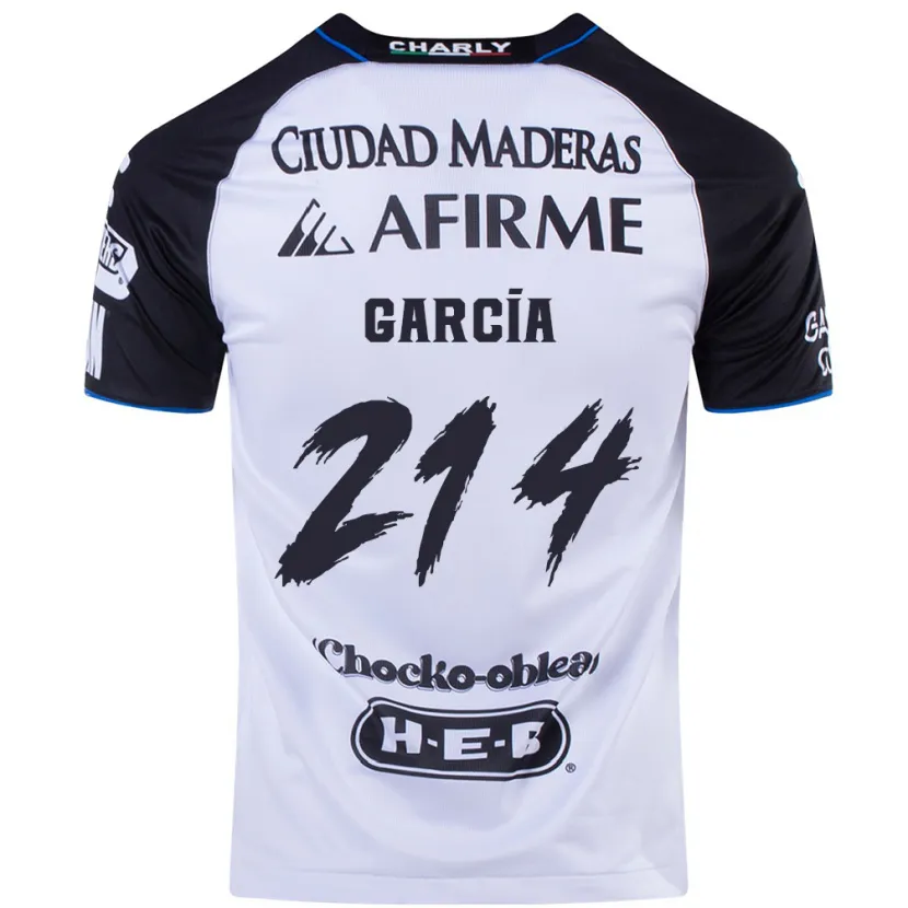 Danxen Hombre Camiseta José García #214 Azul Negro 1ª Equipación 2024/25 La Camisa México