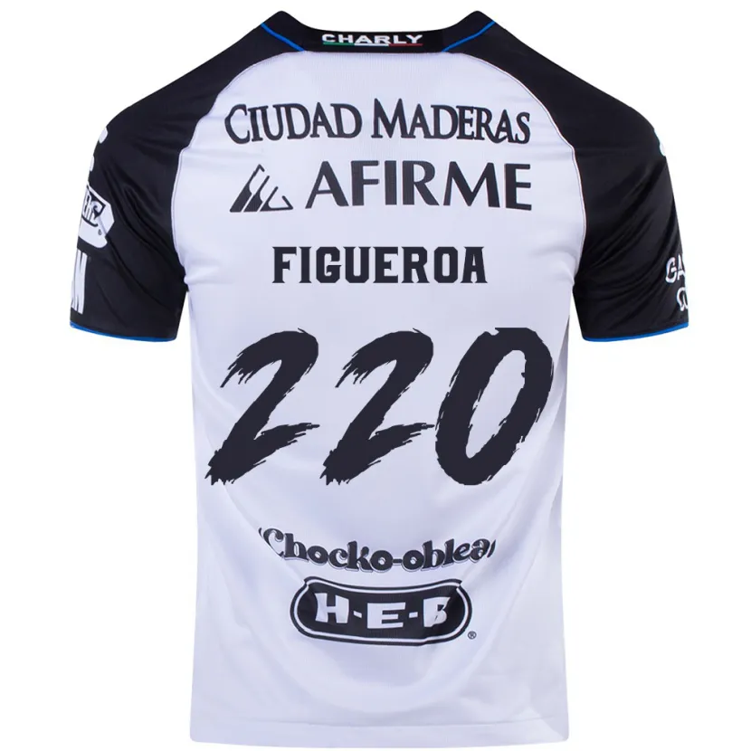 Danxen Hombre Camiseta Christopher Figueroa #220 Azul Negro 1ª Equipación 2024/25 La Camisa México