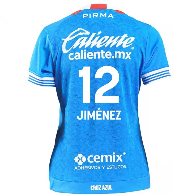 Danxen Mujer Camiseta Luis Jiménez #12 Cielo Azul 1ª Equipación 2024/25 La Camisa México