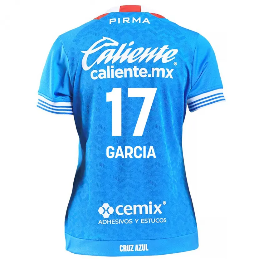 Danxen Mujer Camiseta Amaury García #17 Cielo Azul 1ª Equipación 2024/25 La Camisa México