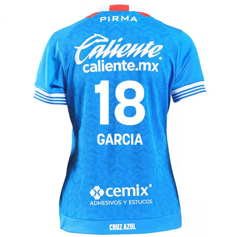 Danxen Mujer Camiseta Diana Garcia #18 Cielo Azul 1ª Equipación 2024/25 La Camisa México