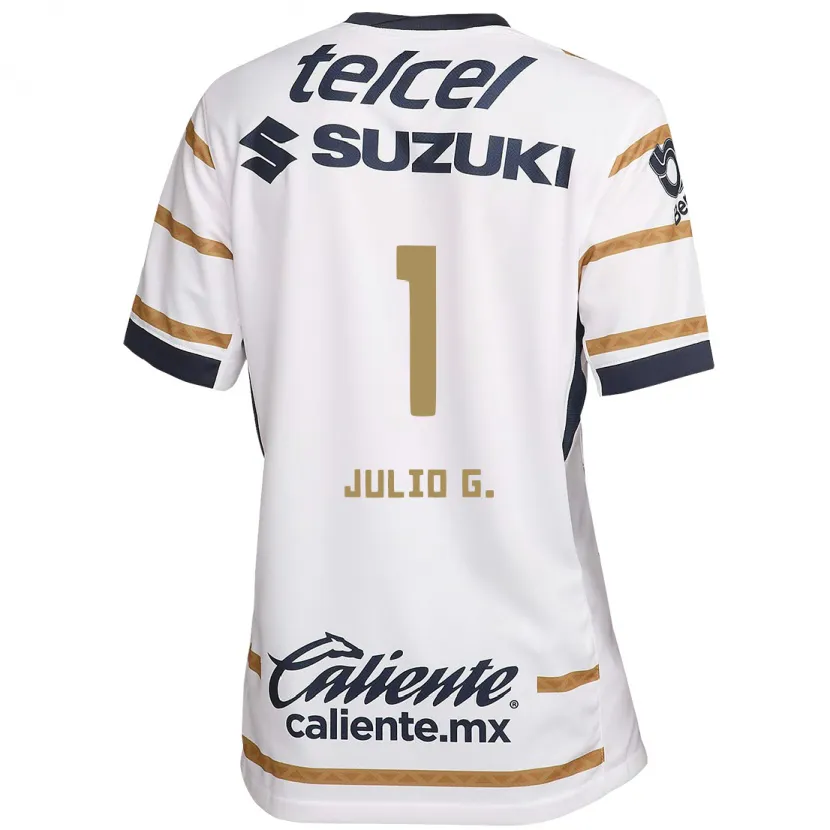 Danxen Mujer Camiseta Julio González #1 Obsidiana Blanca 1ª Equipación 2024/25 La Camisa México