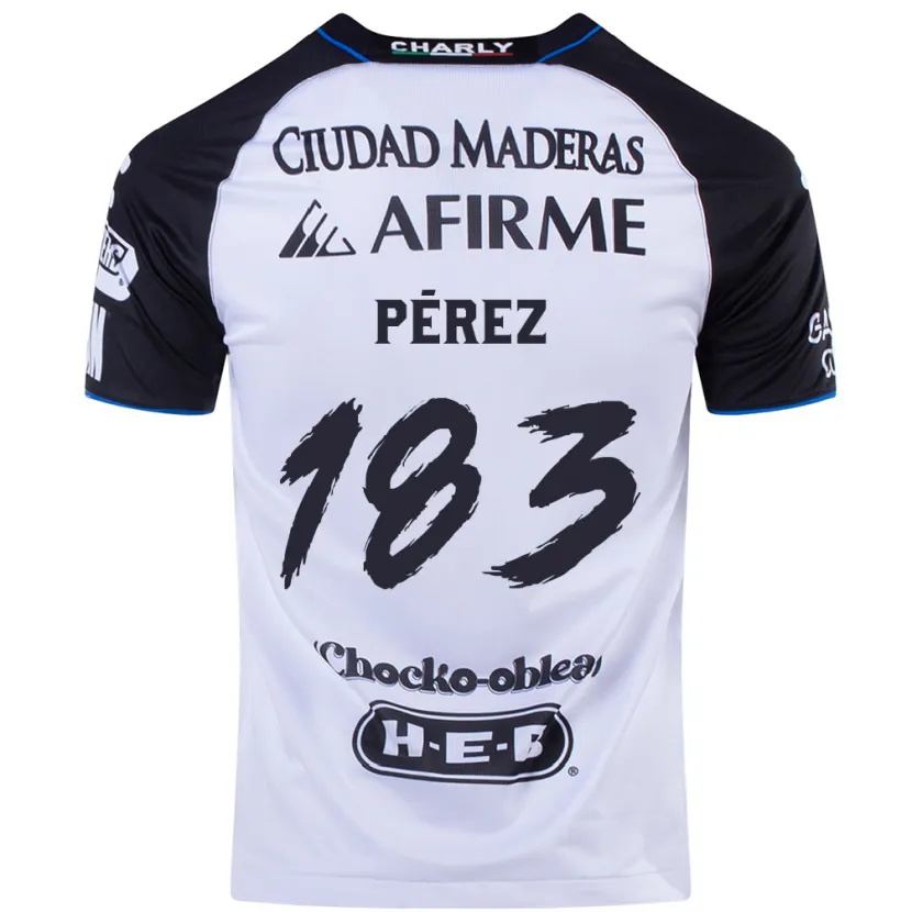 Danxen Mujer Camiseta Aldahir Pérez #183 Azul Negro 1ª Equipación 2024/25 La Camisa México