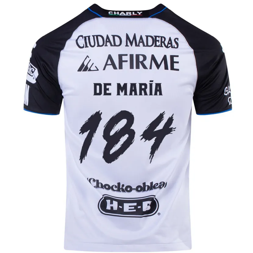 Danxen Mujer Camiseta Antonio De María Y Campos #184 Azul Negro 1ª Equipación 2024/25 La Camisa México