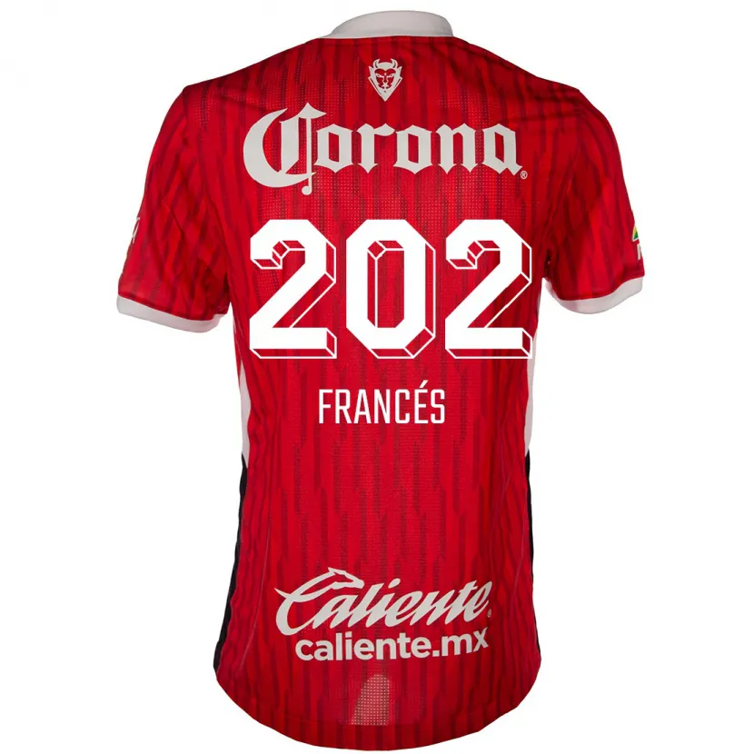 Danxen Mujer Camiseta Lenin Francés #202 Rojo Blanco 1ª Equipación 2024/25 La Camisa México
