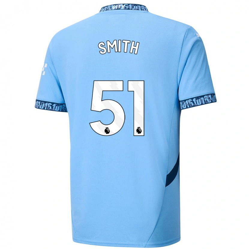 Danxen Niño Camiseta Isaac Smith #51 Azul Marino 1ª Equipación 2024/25 La Camisa México