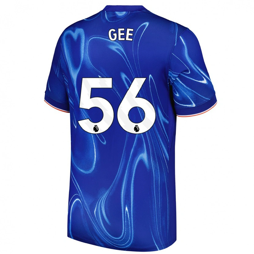 Danxen Niño Camiseta Billy Gee #56 Azul Blanco 1ª Equipación 2024/25 La Camisa México
