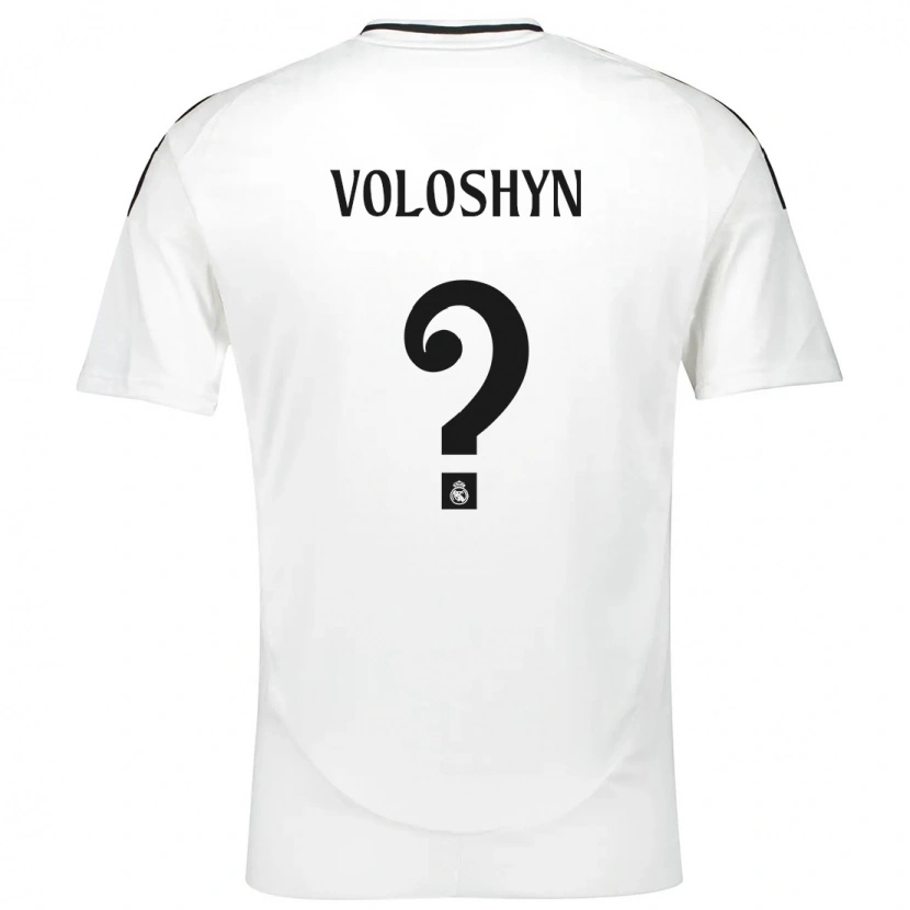 Danxen Niño Camiseta Ilya Voloshyn #0 Blanco 1ª Equipación 2024/25 La Camisa México