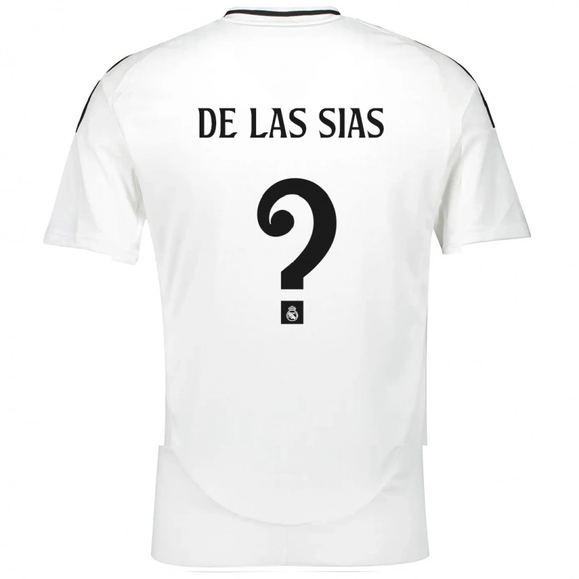 Danxen Niño Camiseta Marcos De Las Sias #0 Blanco 1ª Equipación 2024/25 La Camisa México