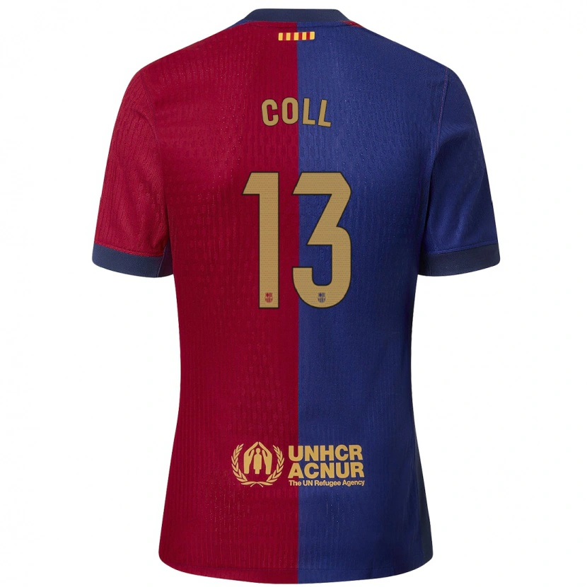 Danxen Niño Camiseta Cata Coll #13 Azul Rojo 1ª Equipación 2024/25 La Camisa México
