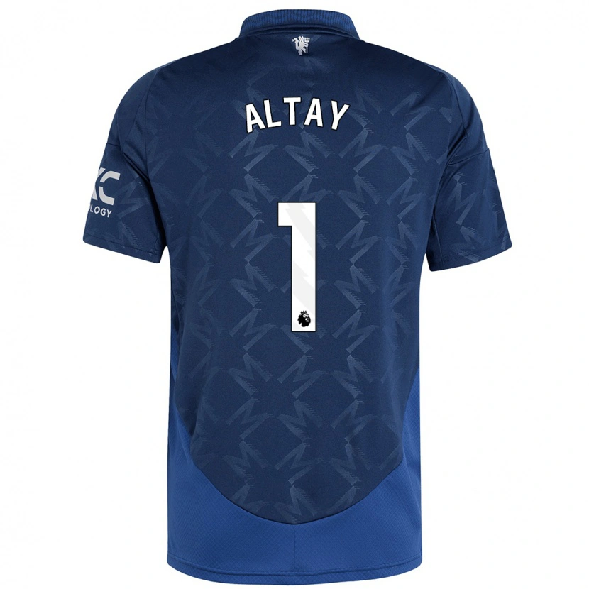 Danxen Niño Camiseta Altay Bayındır #1 Índigo 2ª Equipación 2024/25 La Camisa México
