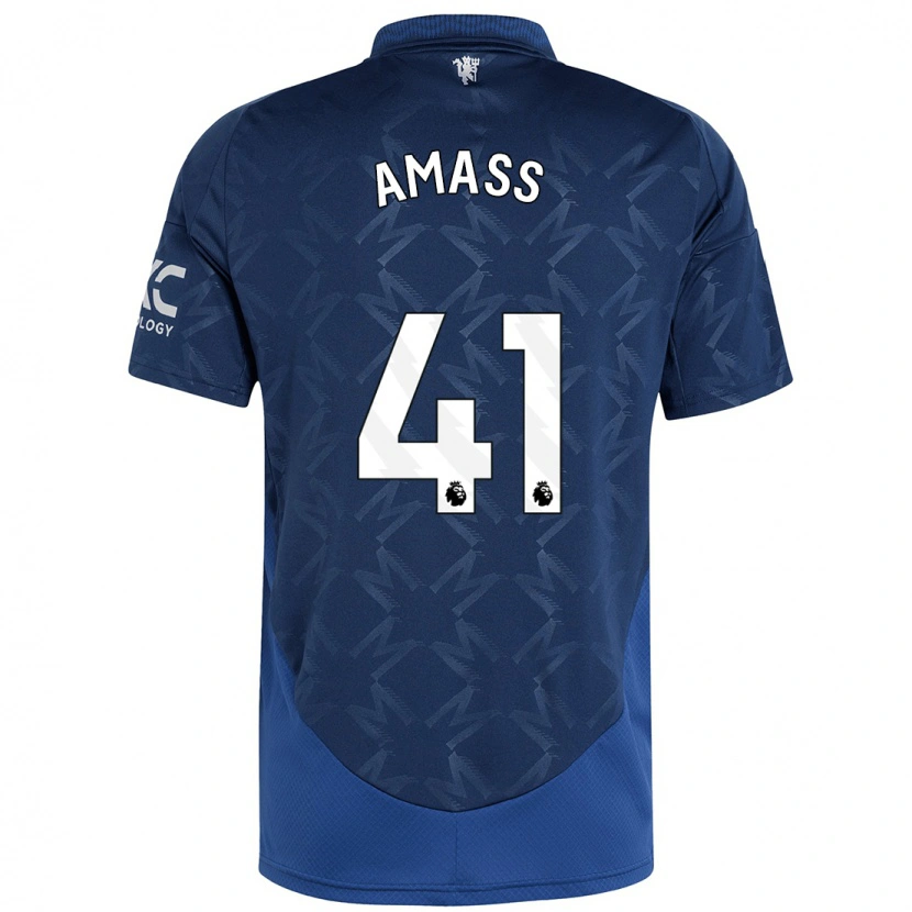 Danxen Niño Camiseta Harry Amass #41 Índigo 2ª Equipación 2024/25 La Camisa México