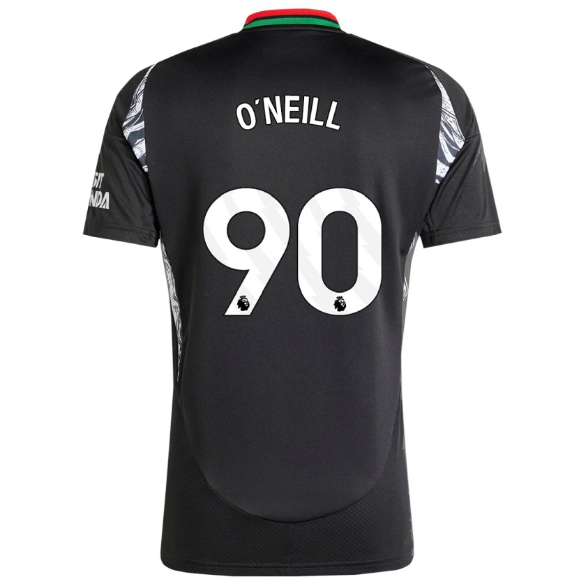 Danxen Niño Camiseta Ceadach O'neill #90 Negro 2ª Equipación 2024/25 La Camisa México