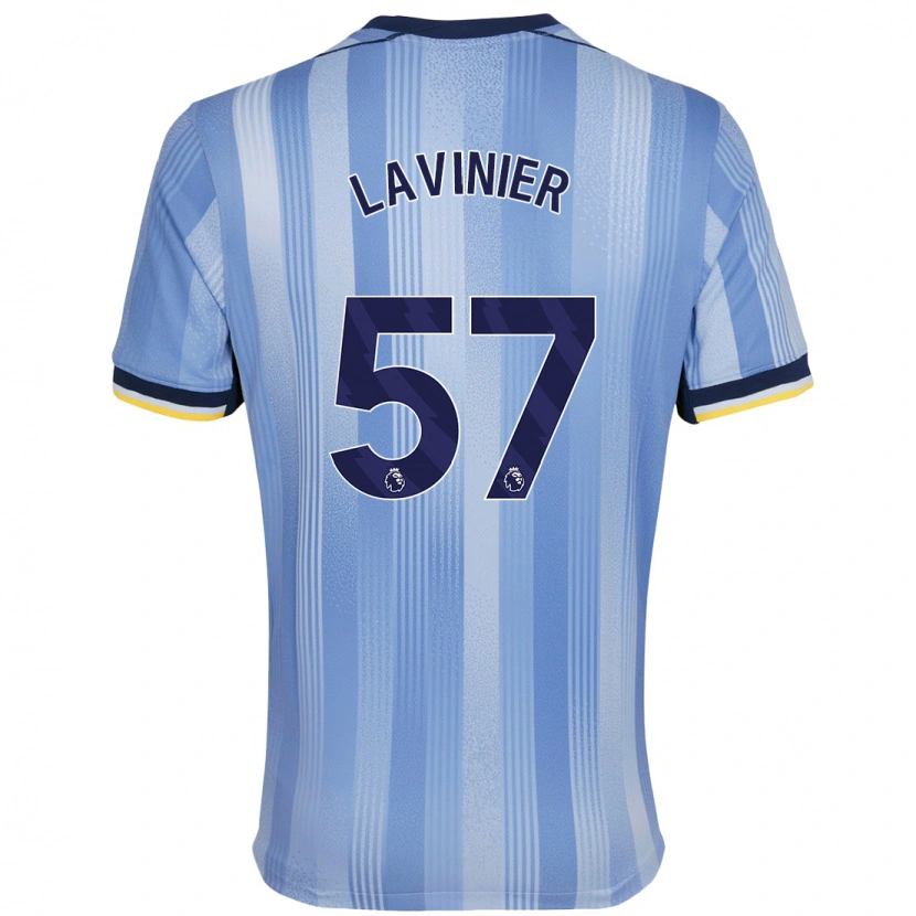 Danxen Niño Camiseta Marcel Lavinier #57 Azul Claro 2ª Equipación 2024/25 La Camisa México