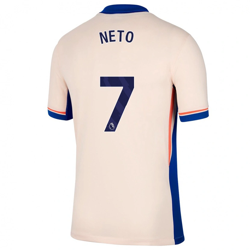 Danxen Niño Camiseta Pedro Neto #7 Beige Claro 2ª Equipación 2024/25 La Camisa México