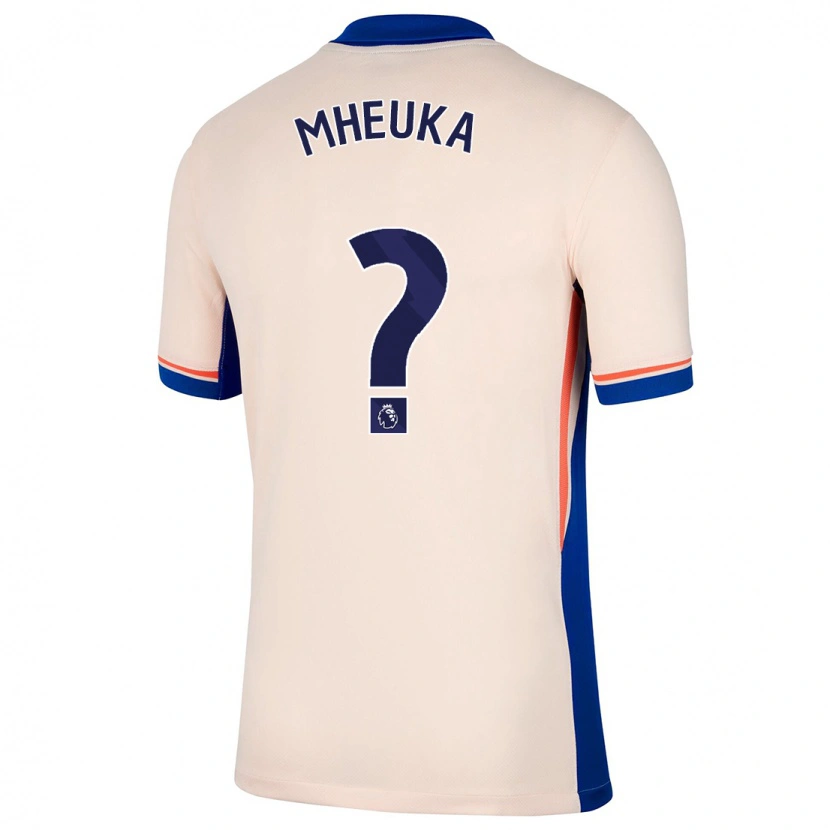 Danxen Niño Camiseta Shumaira Mheuka #0 Beige Claro 2ª Equipación 2024/25 La Camisa México