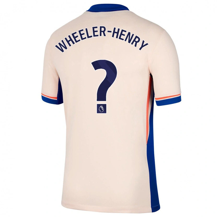 Danxen Niño Camiseta Joseph Wheeler-Henry #0 Beige Claro 2ª Equipación 2024/25 La Camisa México
