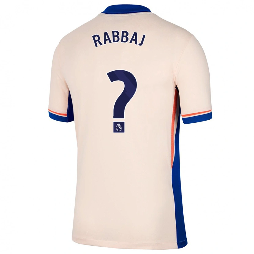 Danxen Niño Camiseta Ibrahim Rabbaj #0 Beige Claro 2ª Equipación 2024/25 La Camisa México