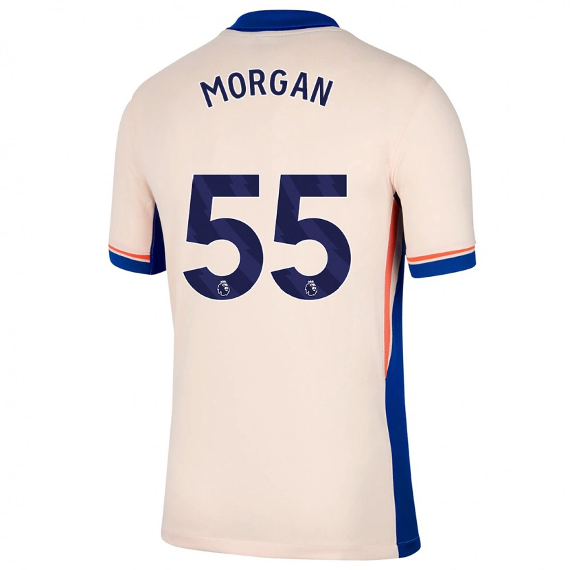 Danxen Niño Camiseta Jimmy-Jay Morgan #55 Beige Claro 2ª Equipación 2024/25 La Camisa México