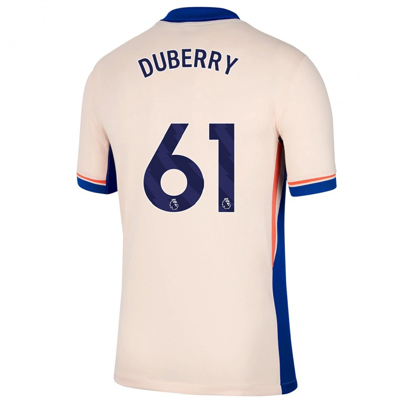 Danxen Niño Camiseta Zain Silcott-Duberry #61 Beige Claro 2ª Equipación 2024/25 La Camisa México