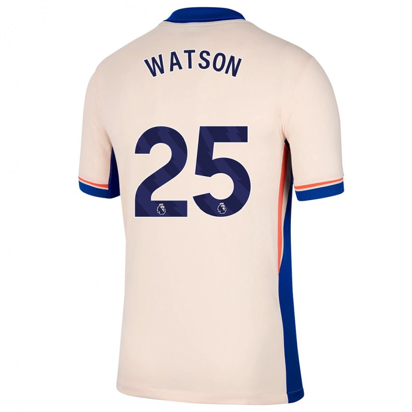 Danxen Niño Camiseta Lucy Watson #25 Beige Claro 2ª Equipación 2024/25 La Camisa México