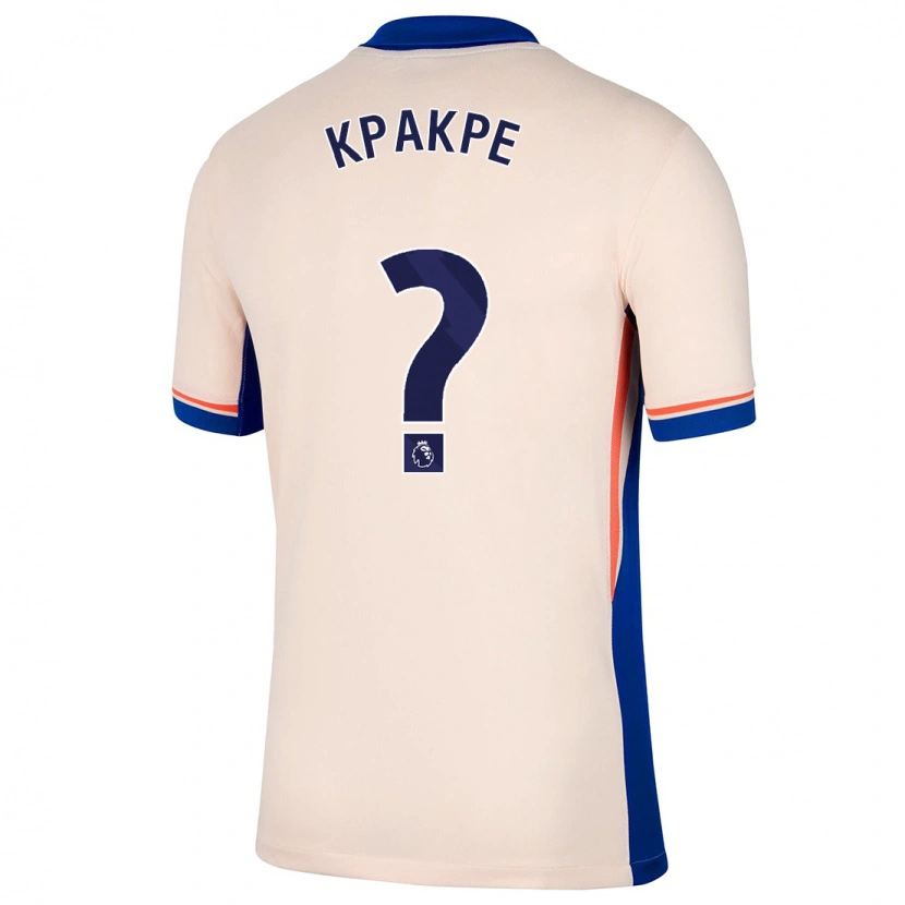 Danxen Niño Camiseta Alex Kpakpe #0 Beige Claro 2ª Equipación 2024/25 La Camisa México