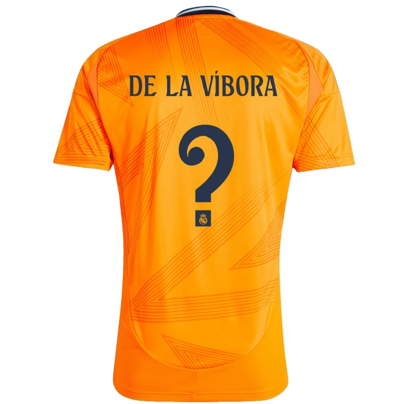 Danxen Niño Camiseta David De La Víbora #0 Naranja 2ª Equipación 2024/25 La Camisa México