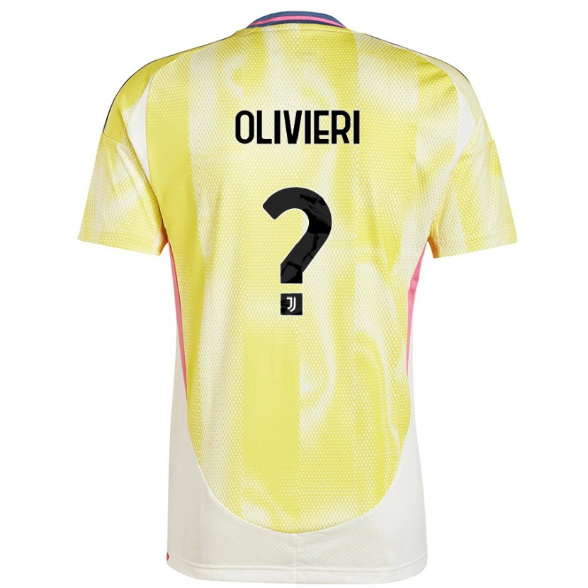 Danxen Niño Camiseta Marco Olivieri #0 Amarillo Solar 2ª Equipación 2024/25 La Camisa México