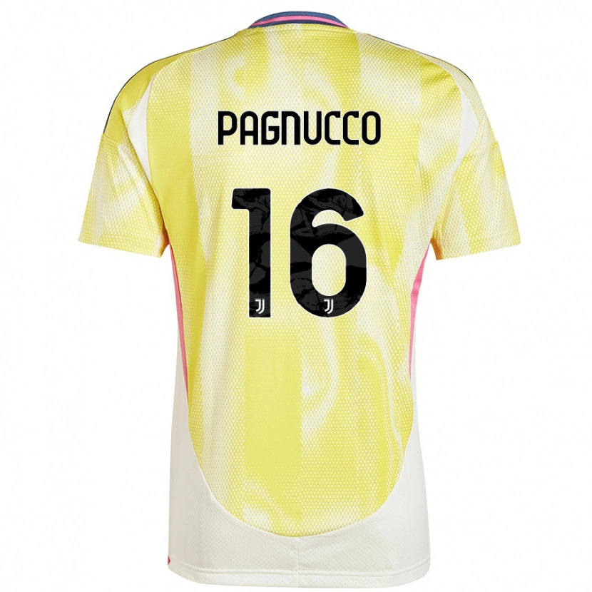 Danxen Niño Camiseta Filippo Pagnucco #16 Amarillo Solar 2ª Equipación 2024/25 La Camisa México