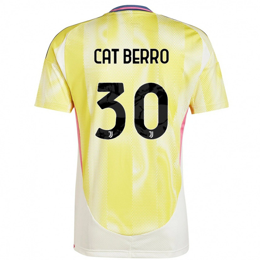 Danxen Niño Camiseta Simone Cat Berro #30 Amarillo Solar 2ª Equipación 2024/25 La Camisa México