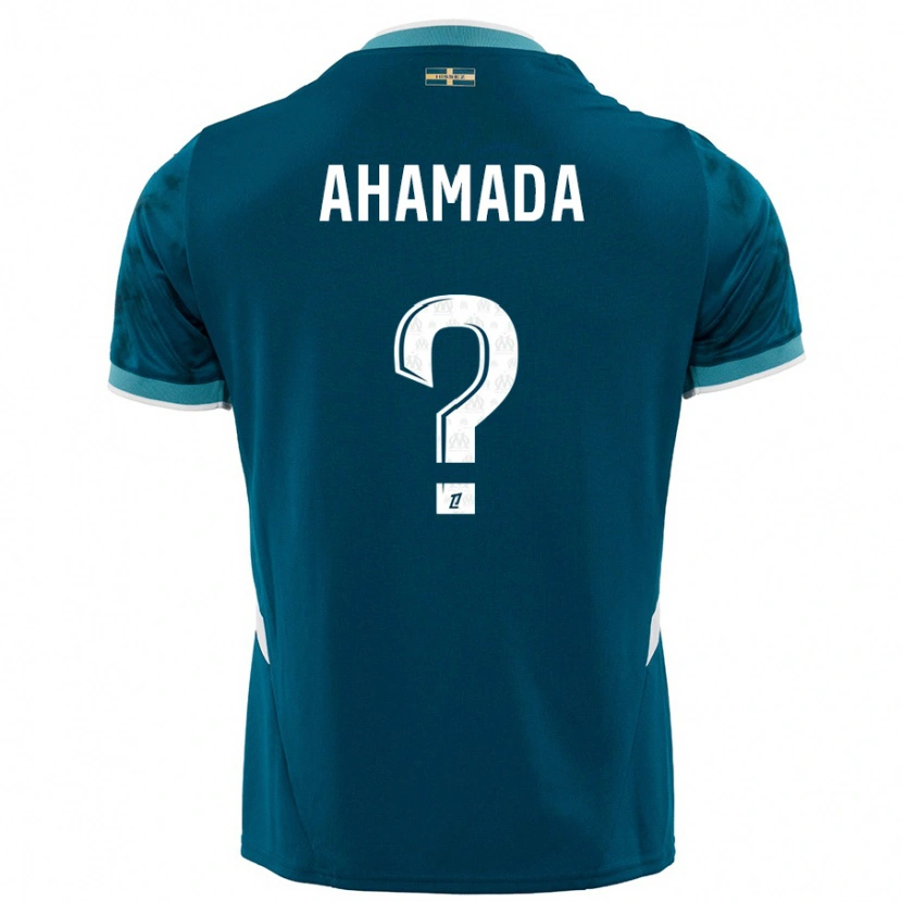 Danxen Niño Camiseta Soiyir Ahamada #0 Azul Turquesa 2ª Equipación 2024/25 La Camisa México