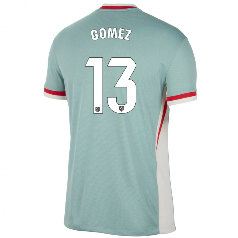 Danxen Niño Camiseta Christian Gomez #13 Beige Claro Azul 2ª Equipación 2024/25 La Camisa México