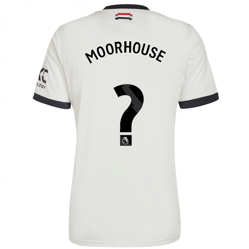 Danxen Niño Camiseta Jack Moorhouse #0 Blanquecino Equipación Tercera 2024/25 La Camisa México