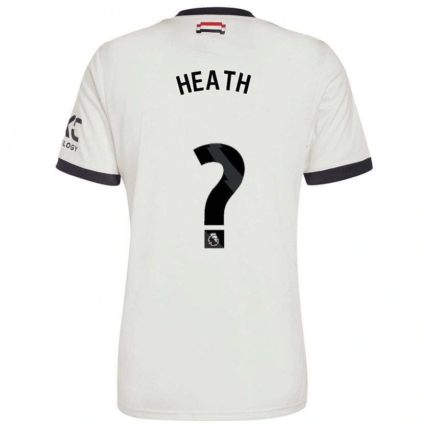 Danxen Niño Camiseta Fred Heath #0 Blanquecino Equipación Tercera 2024/25 La Camisa México