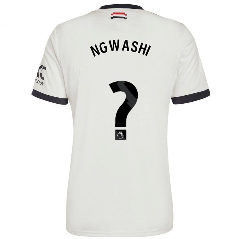 Danxen Niño Camiseta Jayden Ngwashi #0 Blanquecino Equipación Tercera 2024/25 La Camisa México