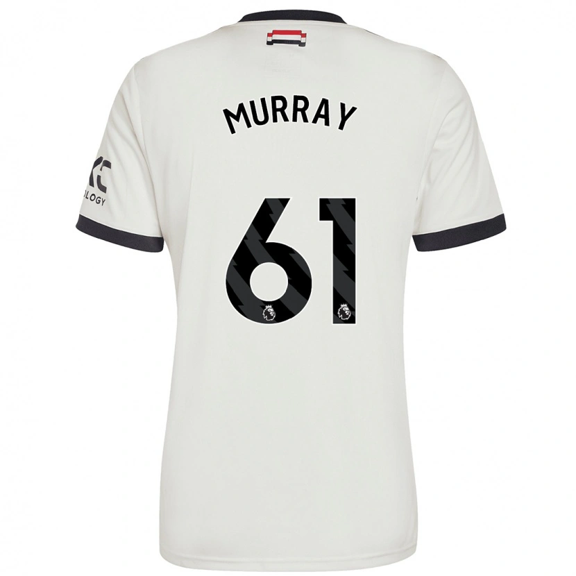 Danxen Niño Camiseta Sam Murray #61 Blanquecino Equipación Tercera 2024/25 La Camisa México