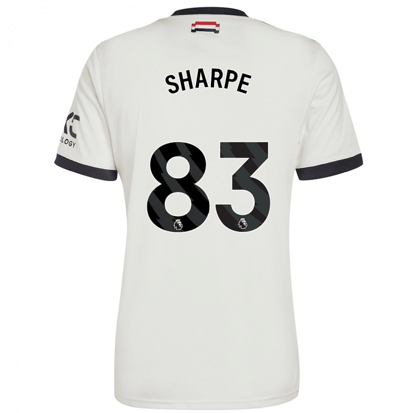 Danxen Niño Camiseta Malachi Sharpe #83 Blanquecino Equipación Tercera 2024/25 La Camisa México