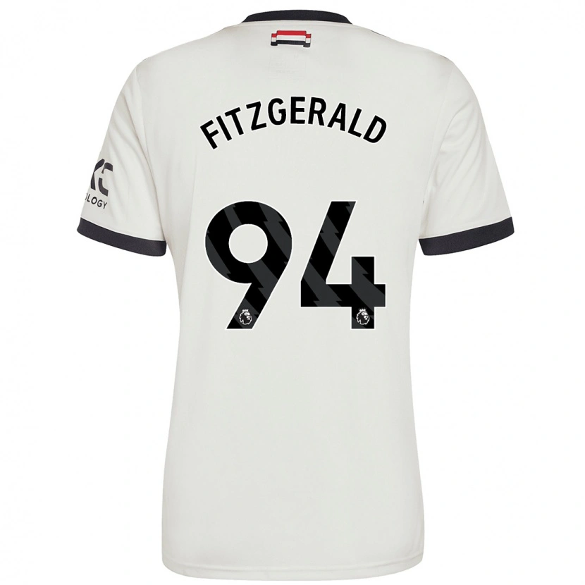 Danxen Niño Camiseta Jayce Fitzgerald #94 Blanquecino Equipación Tercera 2024/25 La Camisa México