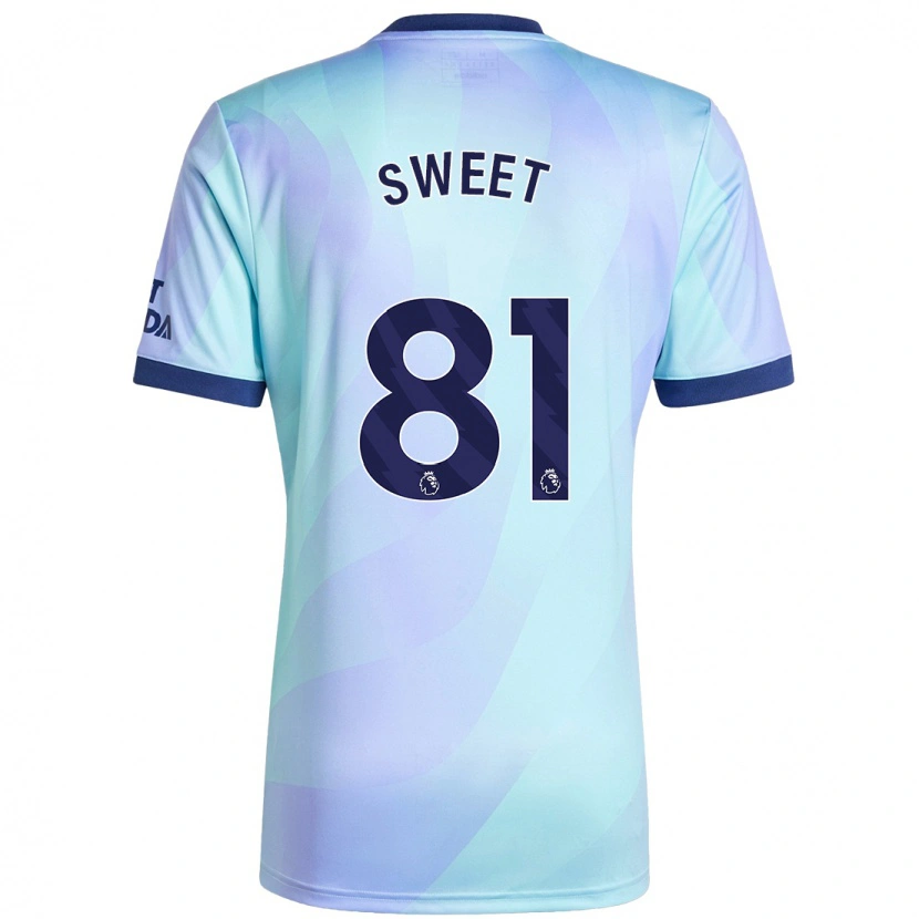 Danxen Niño Camiseta Will Sweet #81 Agua Equipación Tercera 2024/25 La Camisa México