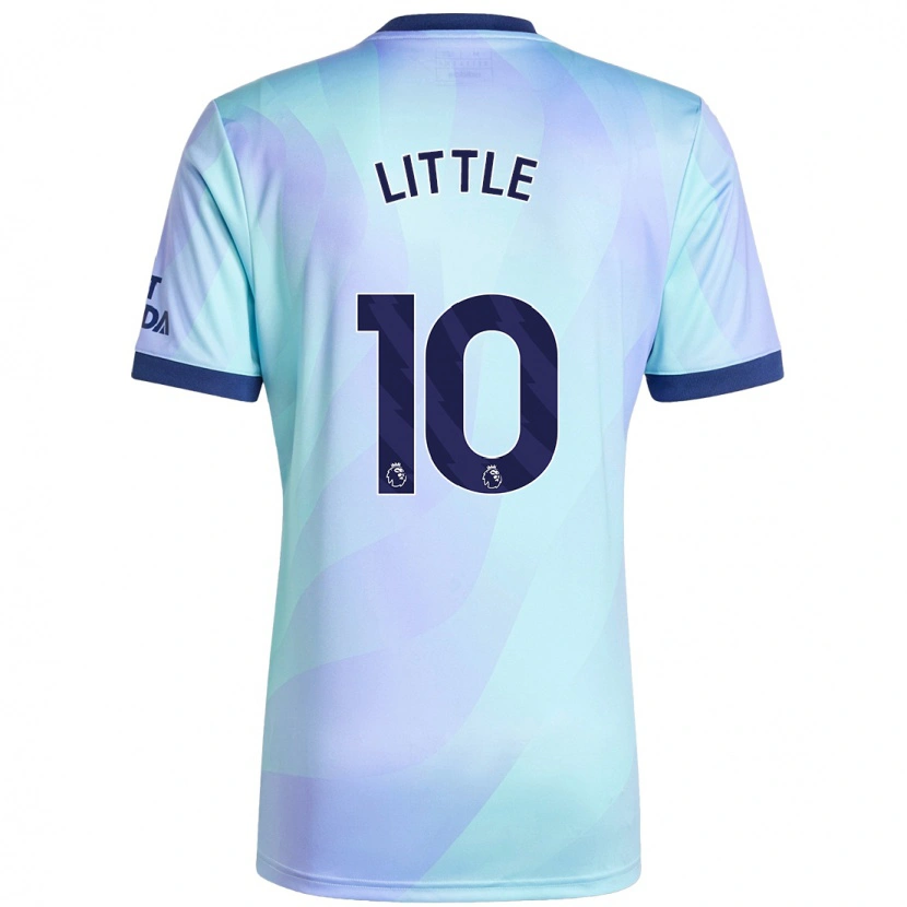 Danxen Niño Camiseta Kim Little #10 Agua Equipación Tercera 2024/25 La Camisa México