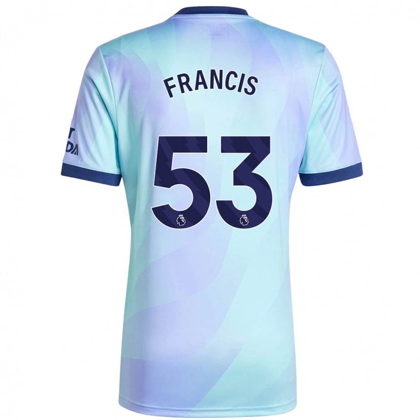 Danxen Niño Camiseta Jack Henry-Francis #53 Agua Equipación Tercera 2024/25 La Camisa México