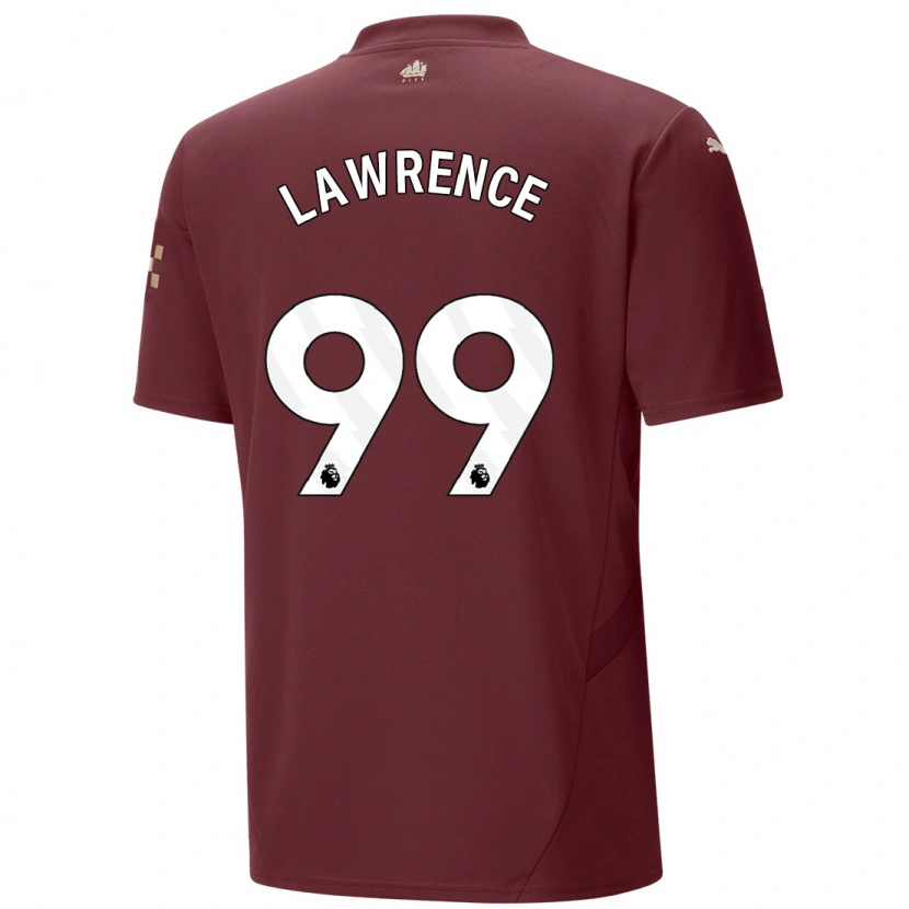 Danxen Niño Camiseta Emilio Lawrence #99 Granate Equipación Tercera 2024/25 La Camisa México