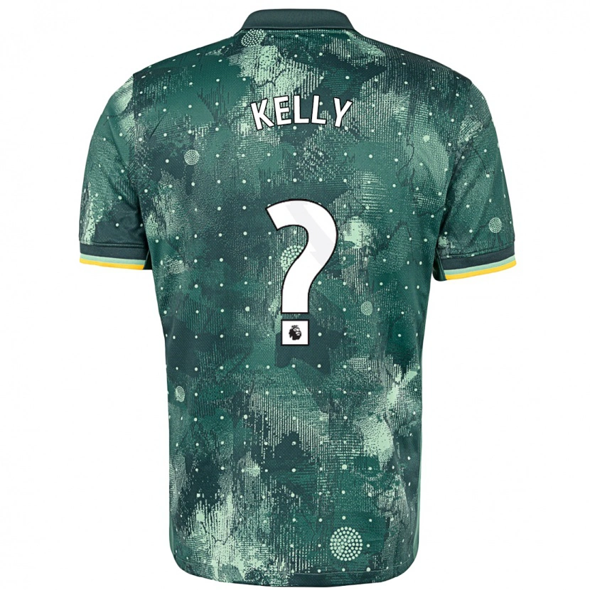 Danxen Niño Camiseta Kyle Kelly #0 Verde Menta Equipación Tercera 2024/25 La Camisa México