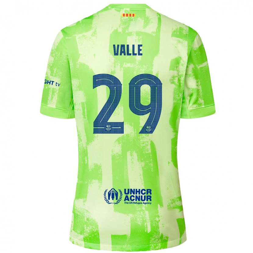 Danxen Niño Camiseta Álex Valle #29 Lima Equipación Tercera 2024/25 La Camisa México